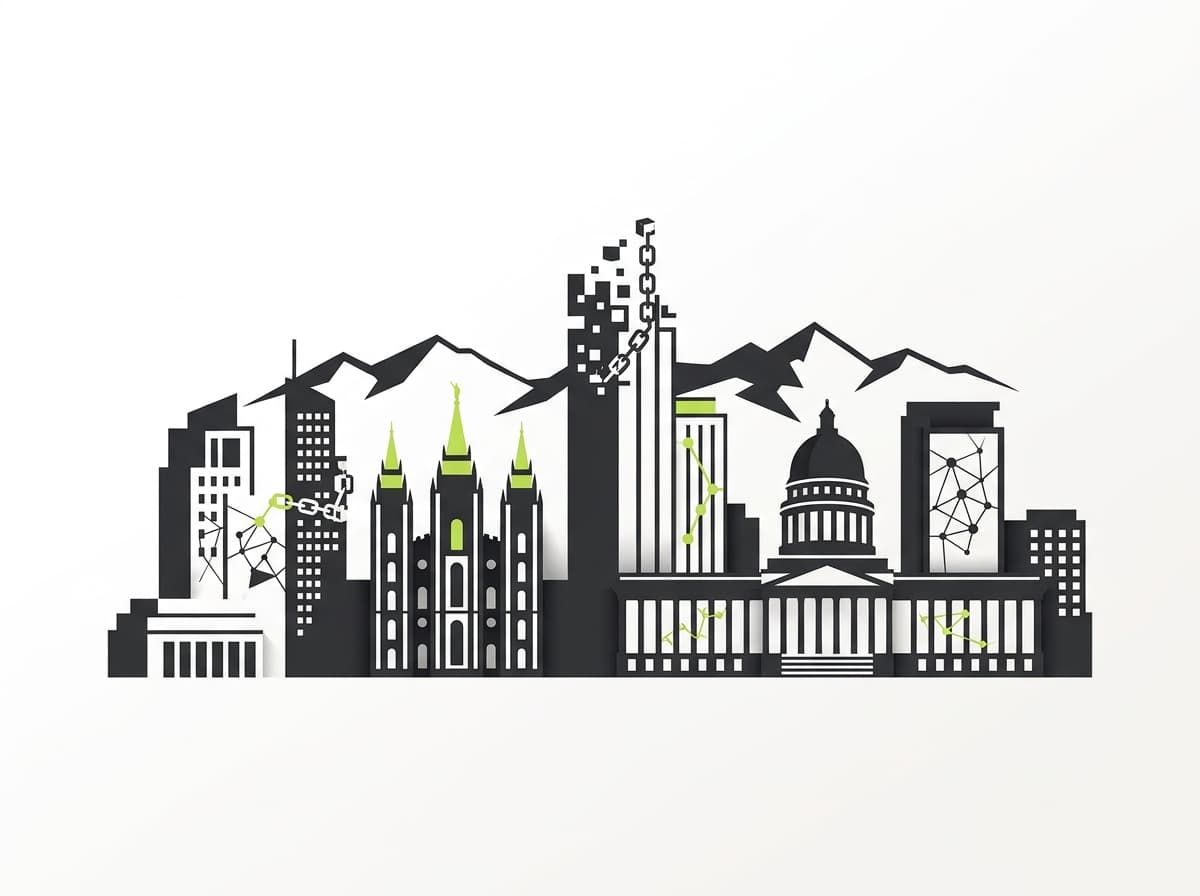 Salt Lake City skyline representing crypto tax services