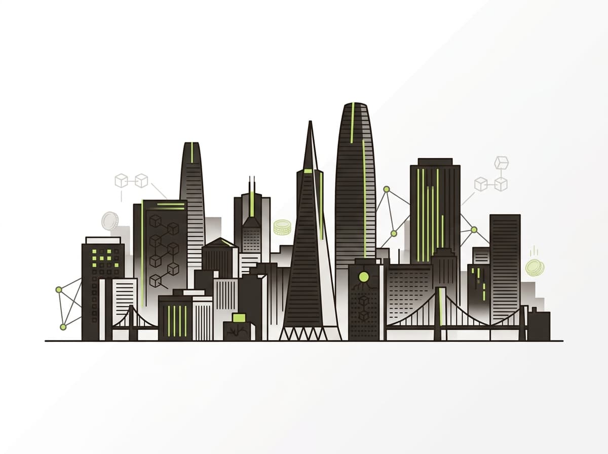 San Francisco skyline representing crypto tax services