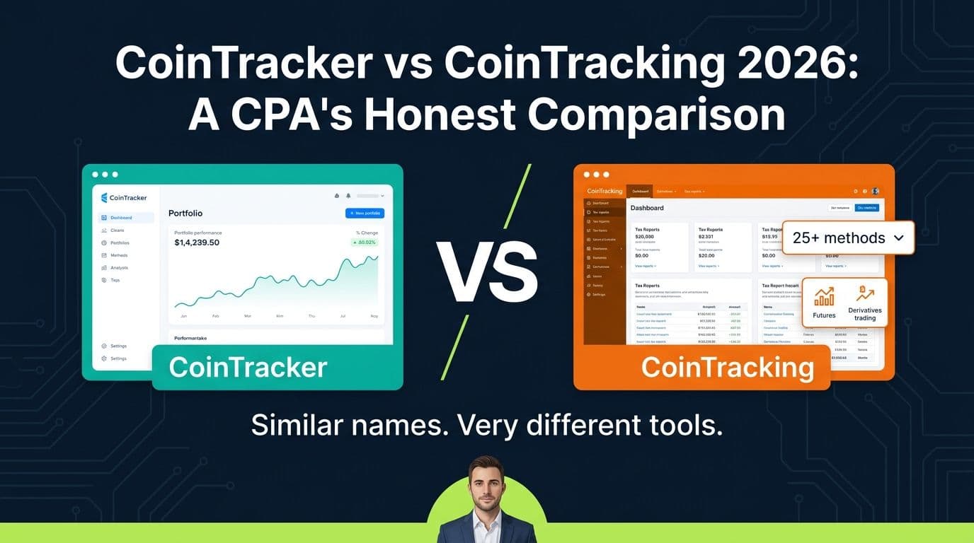 CoinTracker vs CoinTracking (2026): A CPA's Honest Comparison