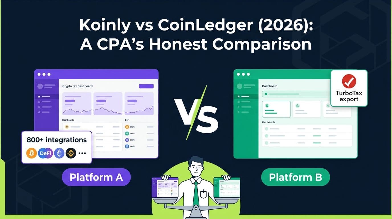 Koinly vs CoinLedger (2026): A CPA's Honest Comparison